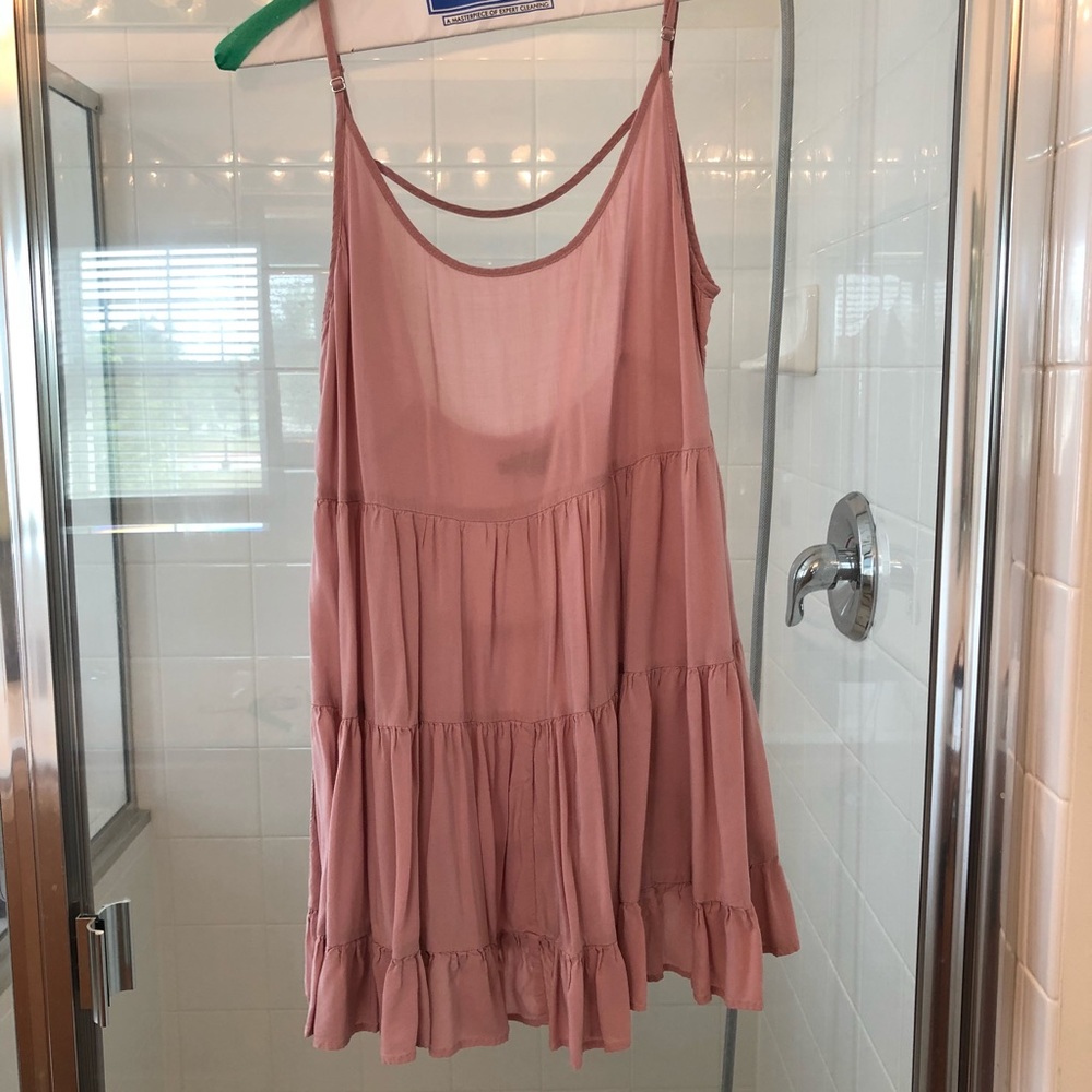 brandy melville pink jada dress